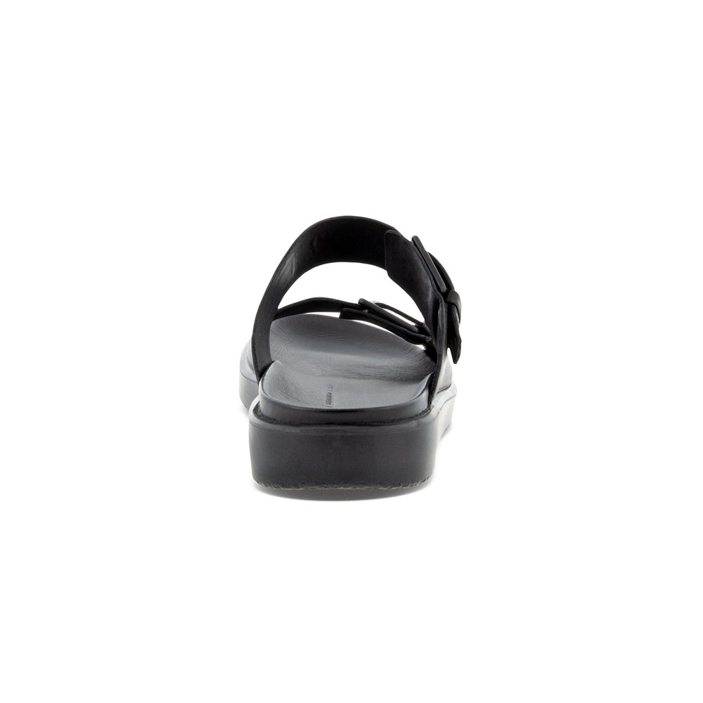 ECCO Mens Slides Black - Flowt Lx - VET-258947